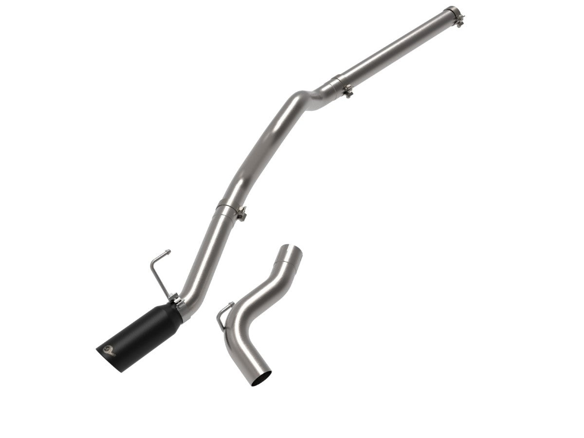 aFe 49-36502-B Vulcan Series 3 IN 304 Stainless Steel DPF-Back Exhaust System w/ Black Tip