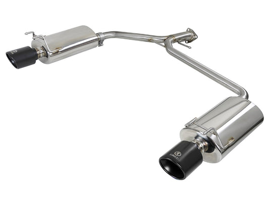 aFe 49-36604-B Takeda 2-1/4 IN to 1-3/4 IN 304 Stainless Steel Axle-Back Exhaust System