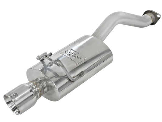 aFe 49-36606 Takeda 2-1/2 IN 304 Stainless Steel Axle-Back Exhaust System