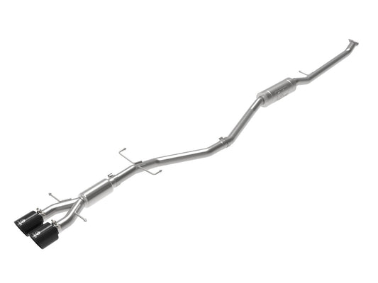 aFe 49-36619-B Takeda 2-1/2 IN 304 Stainless Steel Cat-Back Exhaust System