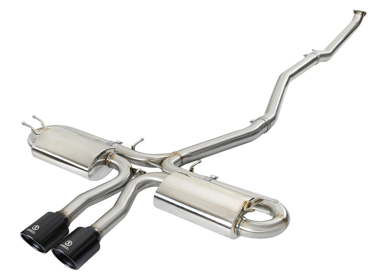 aFe 49-36621-B Takeda 3 IN to 2-1/2 IN 304 Stainless Steel Cat-Back Exhaust System