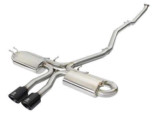 aFe 49-36621-B Takeda 3 IN to 2-1/2 IN 304 Stainless Steel Cat-Back Exhaust System