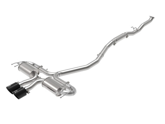 aFe 49-36624-B Takeda 3 IN to 2-1/2 IN 304 Stainless Steel Cat-Back Exhaust System
