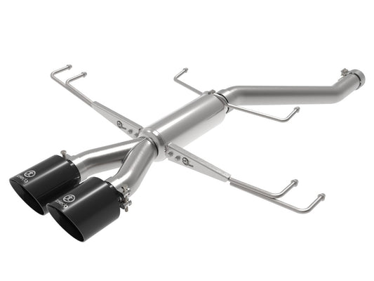 aFe 49-36626-B Takeda 2-1/2 IN 304 Stainless Steel Axle-Back Exhaust System