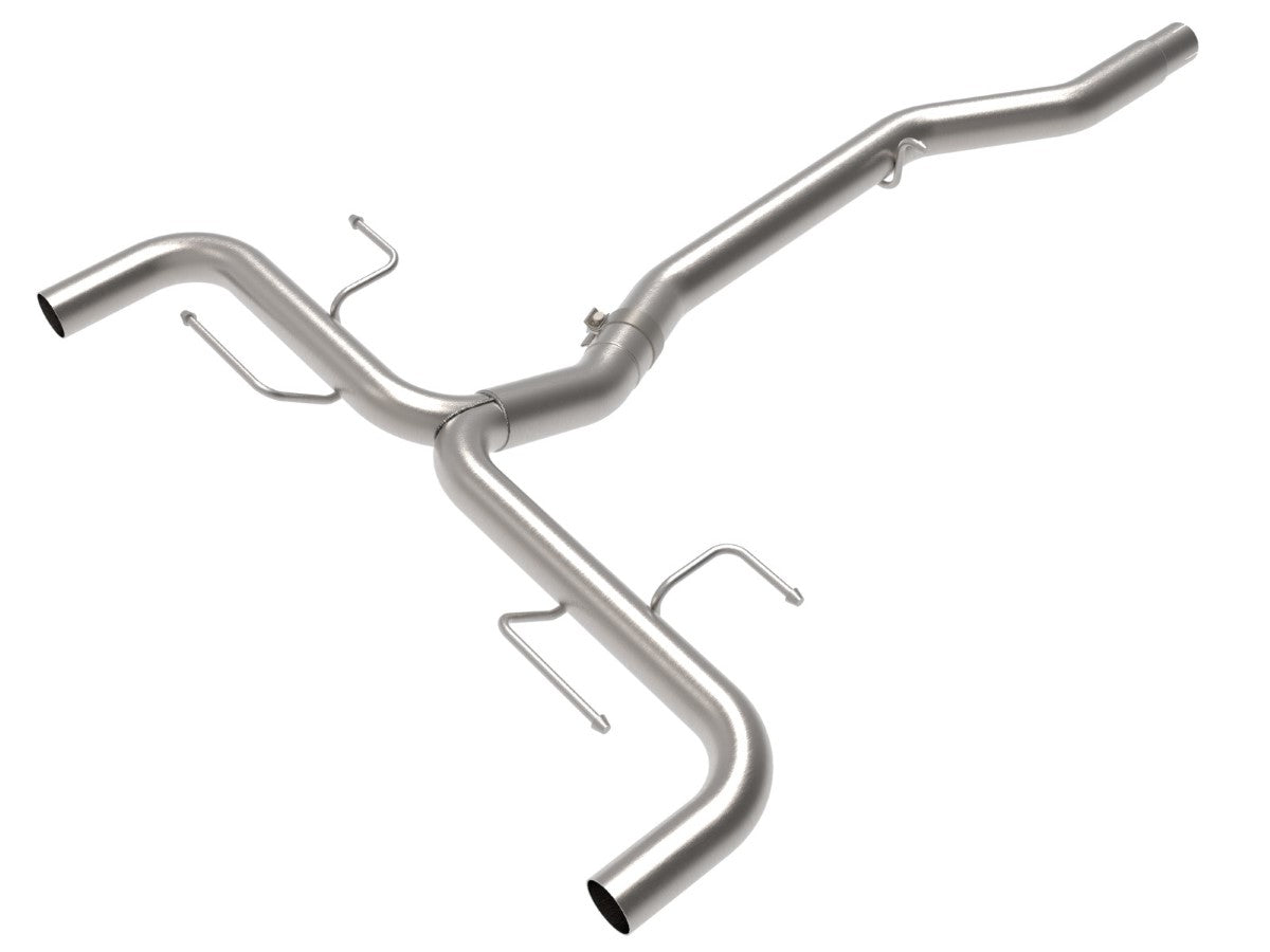 aFe 49-36902 MACH Force-Xp 3 IN to 2-1/2 IN 304 Stainless Steel Axle-Back Exhaust System
