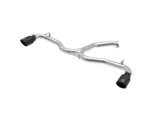 aFe 49-37002-1B Takeda 3 IN to 2-1/2 IN 304 Stainless Steel Axle-Back Exhaust