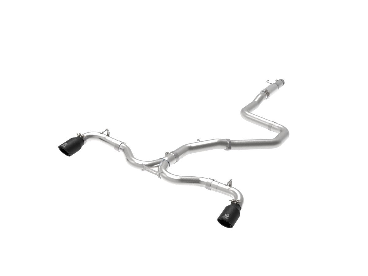 aFe 49-37003-1B Takeda 3 IN to 2-1/2 IN 304 Stainless Steel Cat-Back Exhaust