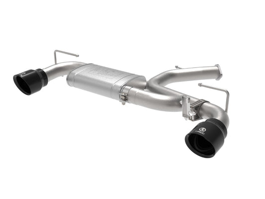 aFe 49-37029-B Takeda 3 IN 304 Stainless Steel Axle-Back Exhaust System w/ Black Tip