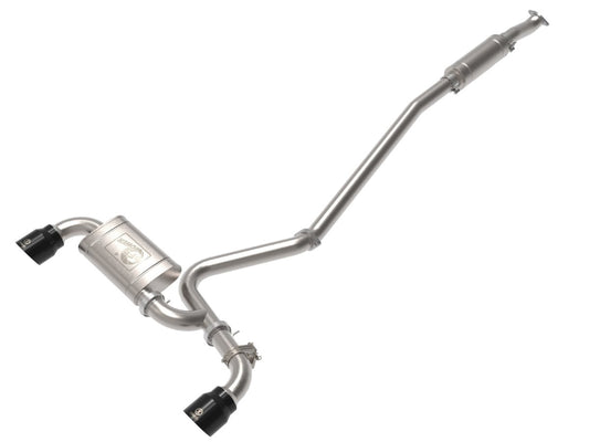 aFe 49-37033-B Takeda 3 IN 304 Stainless Steel Cat-Back Exhaust System w/ Black Tip