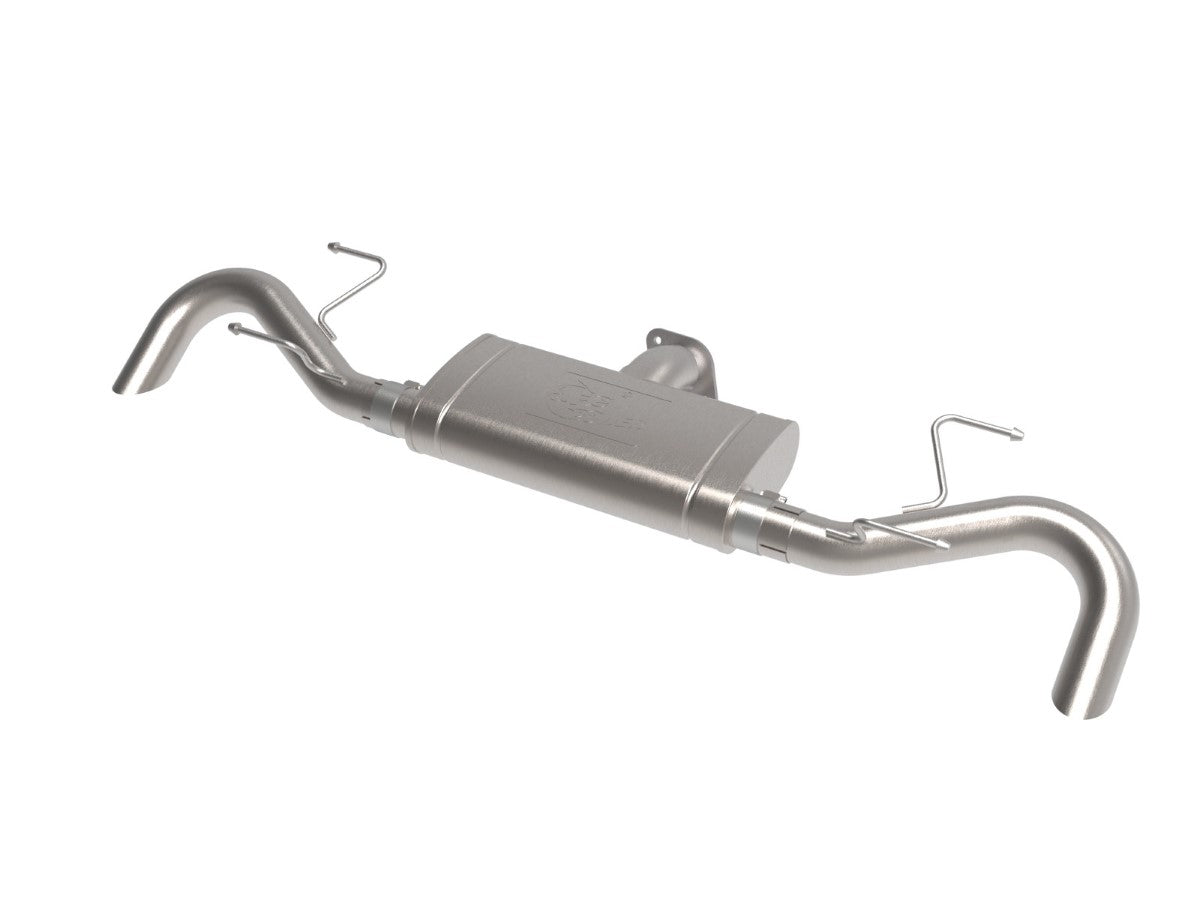 aFe 49-37035 Takeda 3 IN to 2-1/2 IN 304 Stainless Steel Axle-Back Exhaust System