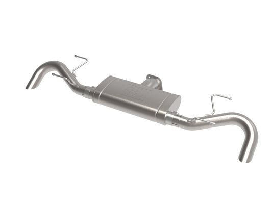 aFe 49-37035 Takeda 3 IN to 2-1/2 IN 304 Stainless Steel Axle-Back Exhaust System