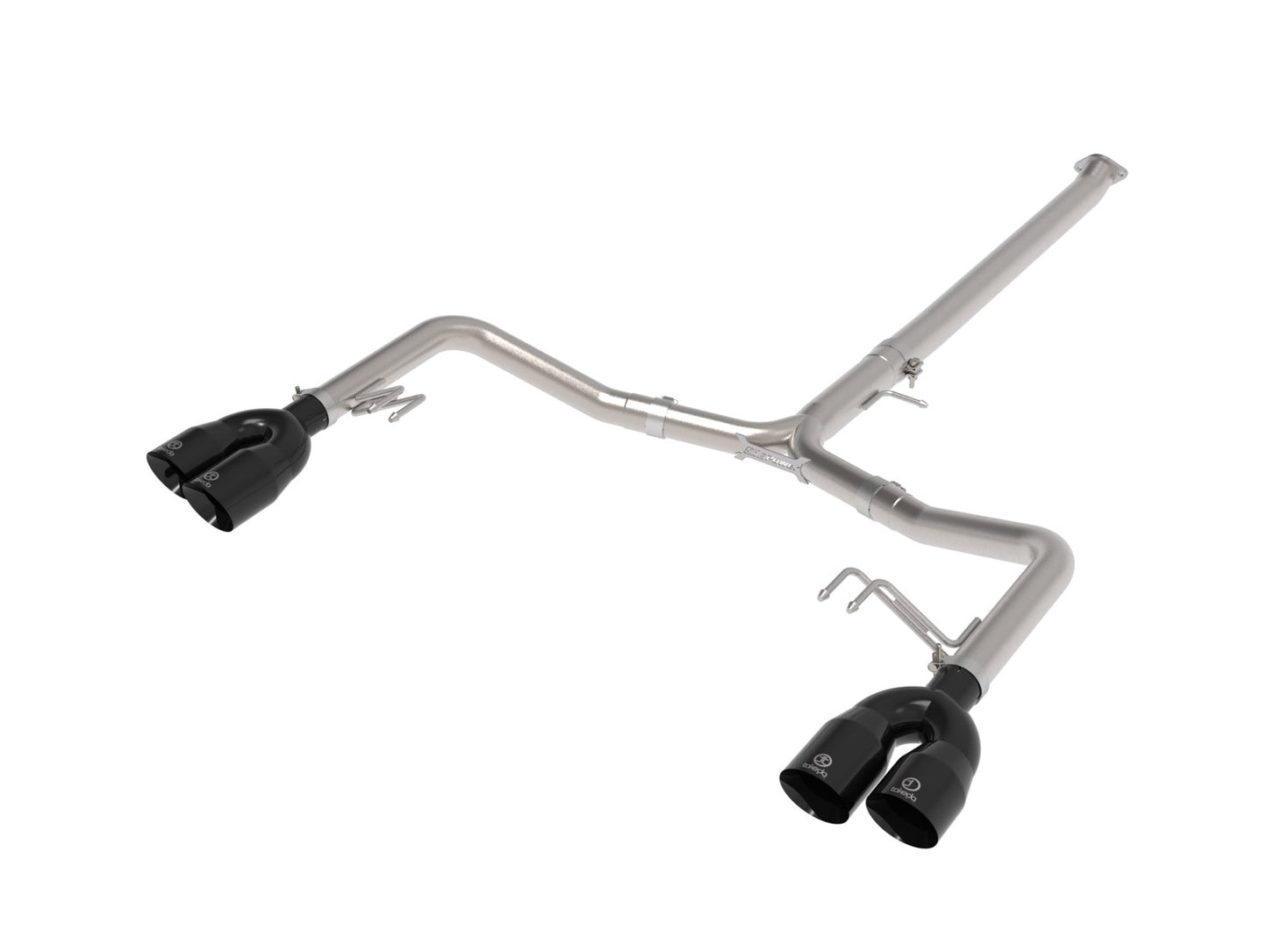 aFe 49-37043-B aFe Takeda 21-24 Kia K5 GT L4-2.5L (t) SS Axle-Back Exhaust System w/ Black Tips