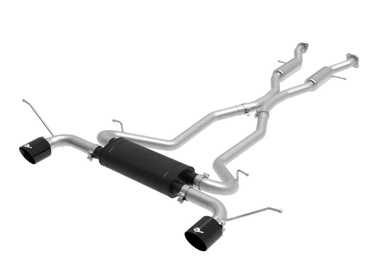 aFe 49-38085-B Vulcan Series 2-1/2 IN 304 Stainless Steel Cat-Back Exhaust System