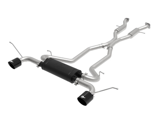 aFe 49-38085-B Vulcan Series 2-1/2 IN 304 Stainless Steel Cat-Back Exhaust System