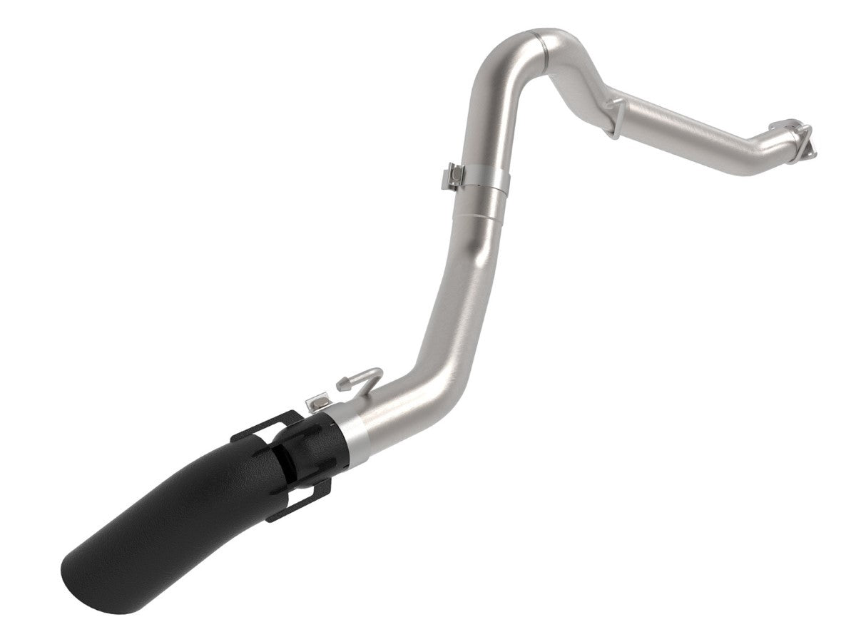 aFe 49-38094-B Vulcan Series 3 IN 304 Stainless DPF-Back Hi-Tuck Exhaust System w/ Black Tip