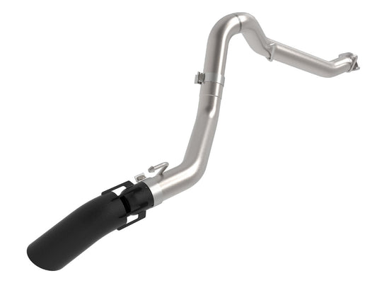 aFe 49-38094-B Vulcan Series 3 IN 304 Stainless DPF-Back Hi-Tuck Exhaust System w/ Black Tip