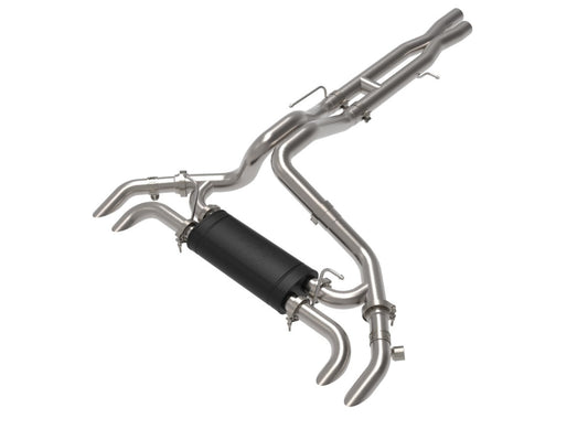 aFe 49-38101 Vulcan Series 3 IN to 2-1/2 IN 304 Stainless Steel Cat-Back Exhaust System