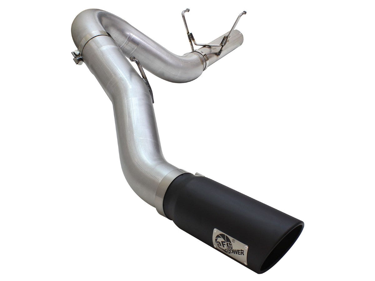 aFe 49-42051-1B Large Bore-HD 5 IN 409 Stainless Steel DPF-Back Exhaust System
