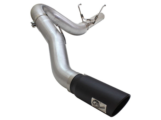 aFe 49-42051-1B Large Bore-HD 5 IN 409 Stainless Steel DPF-Back Exhaust System