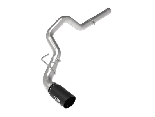 aFe 49-42065-B Large Bore-HD 3 IN 409 Stainless Steel DPF-Back Exhaust System
