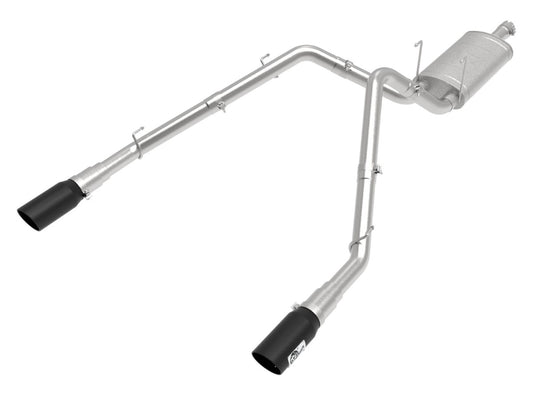 aFe 49-42074-B Apollo GT Series 3 IN 409 Stainless Steel Cat-Back Exhaust System