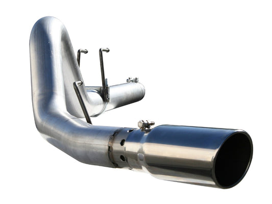 aFe 49-43006 Large Bore-HD 4 IN 409 Stainless Steel DPF-Back Exhaust System