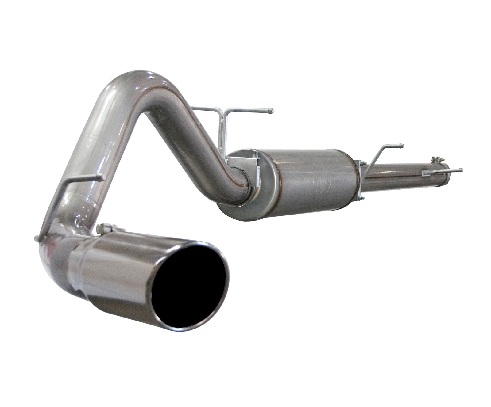 aFe 49-43009 Large Bore-HD 4 IN 409 Stainless Steel Cat-Back Exhaust System