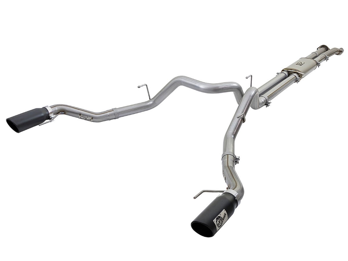 aFe 49-43045-B MACH Force-Xp 3 IN 409 Stainless Steel Cat-Back Exhaust System w/ Black Tip