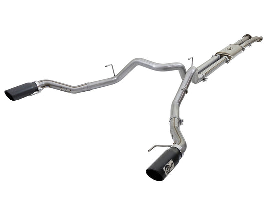 aFe 49-43045-B MACH Force-Xp 3 IN 409 Stainless Steel Cat-Back Exhaust System w/ Black Tip