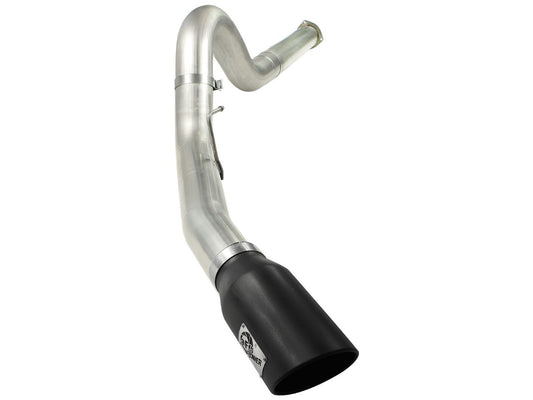 aFe 49-43055-B Large Bore-HD 5 IN 409 Stainless Steel DPF-Back Exhaust System