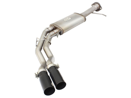 aFe 49-43071-B Rebel Series 3 IN to 2-1/2 IN 409 Stainless Steel Cat-Back Exhaust System