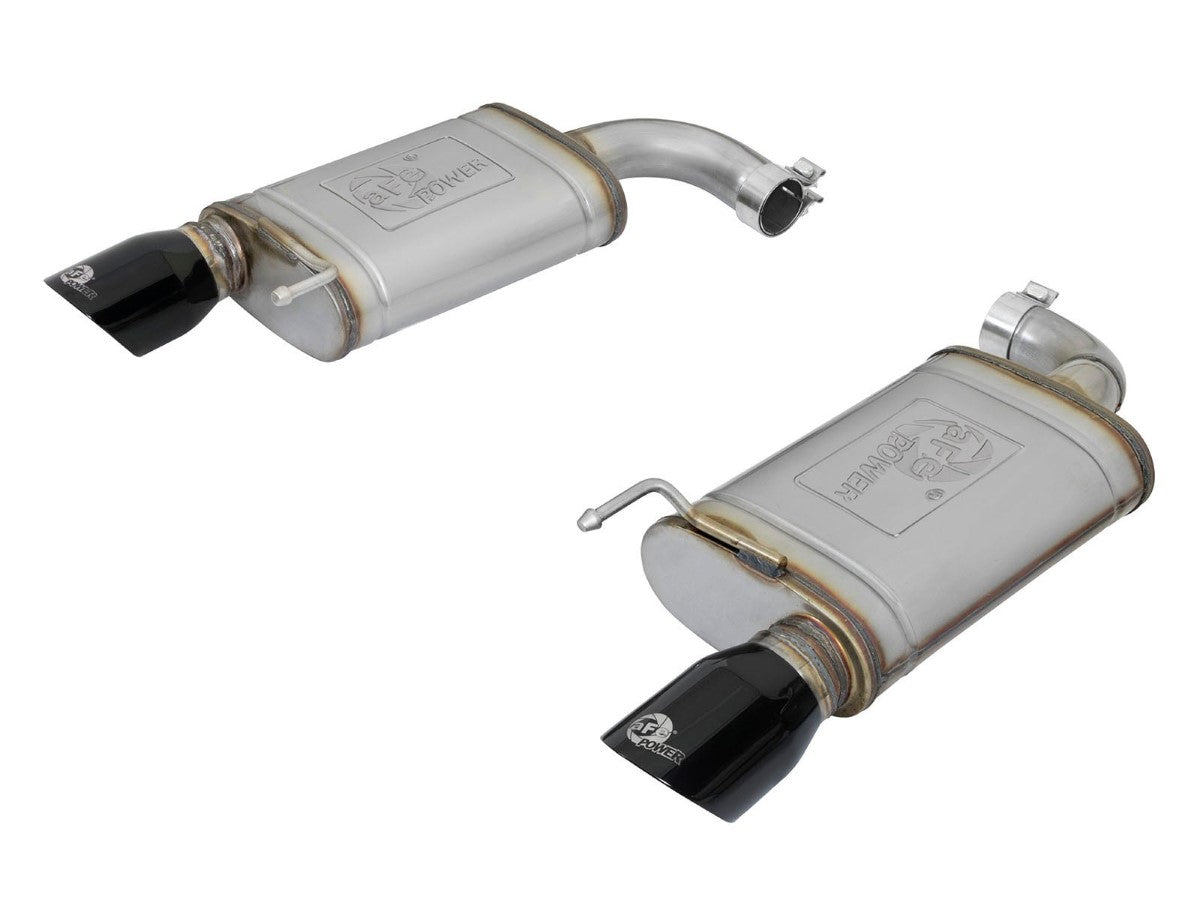 aFe 49-43085-B MACH Force-Xp 2-1/2 IN 409 Stainless Steel Axle-Back Exhaust System
