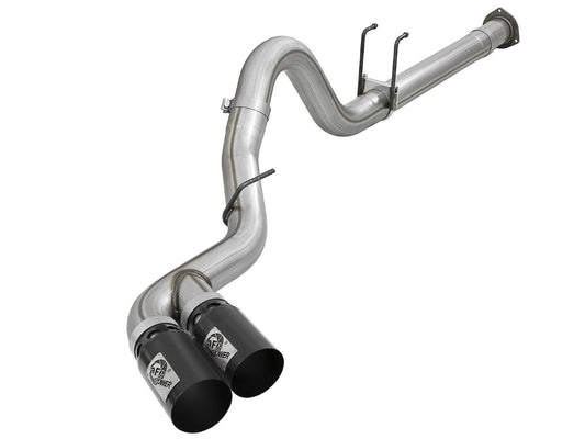 aFe 49-43120-B Rebel XD Series 4 IN 409 Stainless Steel DPF-Back Exhaust System