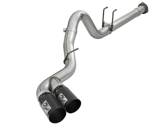 aFe 49-43121-B Rebel XD Series 4 IN 409 Stainless Steel DPF-Back Exhaust System