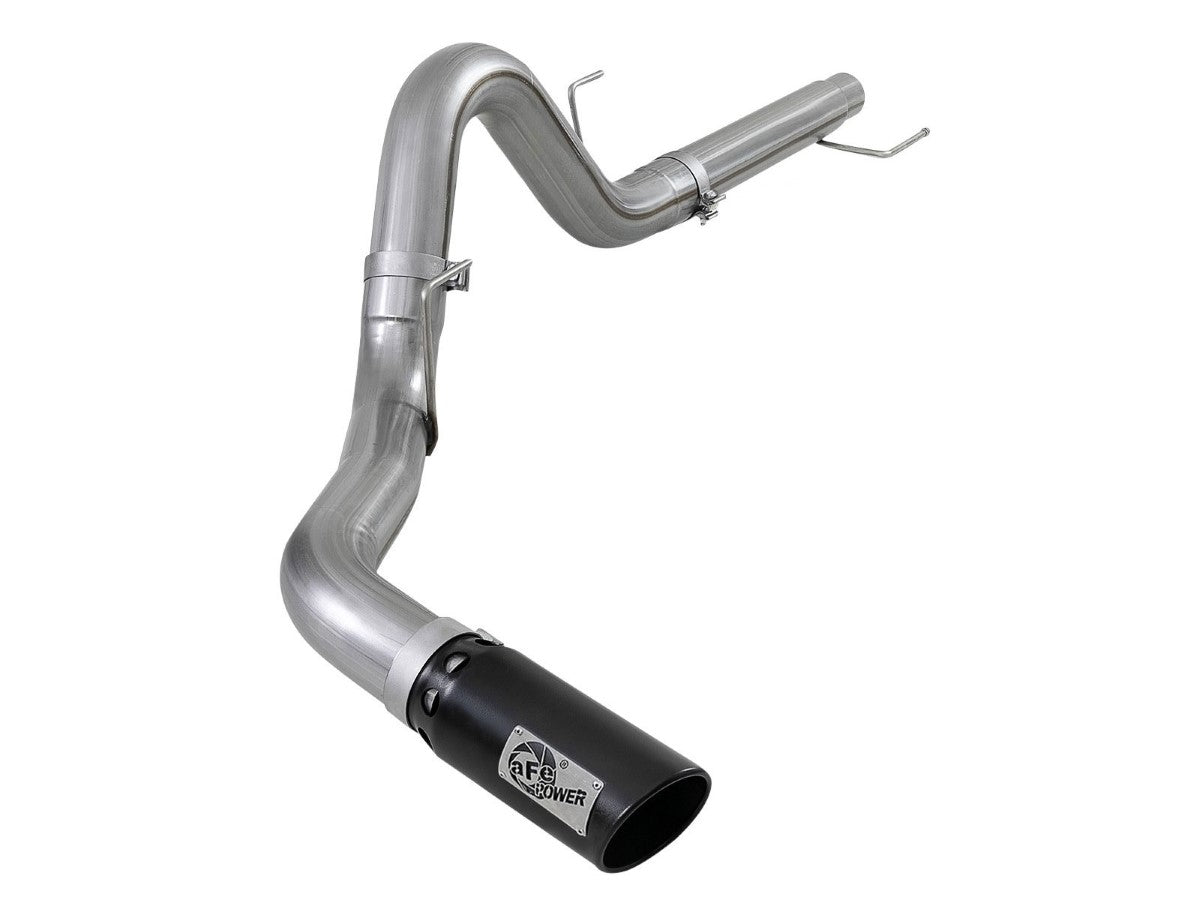 aFe 49-43143-B Large Bore-HD 4 IN 409 Stainless Steel DPF-Back Exhaust System