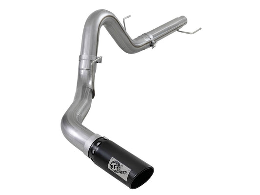 aFe 49-43143-B Large Bore-HD 4 IN 409 Stainless Steel DPF-Back Exhaust System