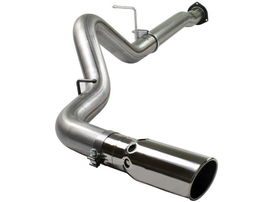 aFe 49-44004 Large Bore-HD 4 IN 409 Stainless Steel DPF-Back Exhaust System