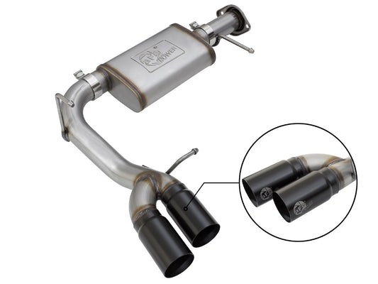 aFe 49-44061-B Rebel Series 3 IN 409 Stainless Steel Cat-Back Exhaust System