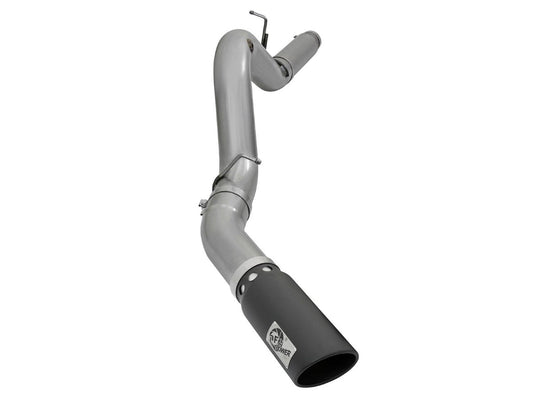 aFe 49-44081-B Large Bore-HD 5 IN 409 Stainless Steel DPF-Back Exhaust System