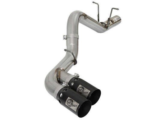 aFe 49-44089-B Rebel XD Series 4 IN 409 Stainless Steel DPF-Back Exhaust System