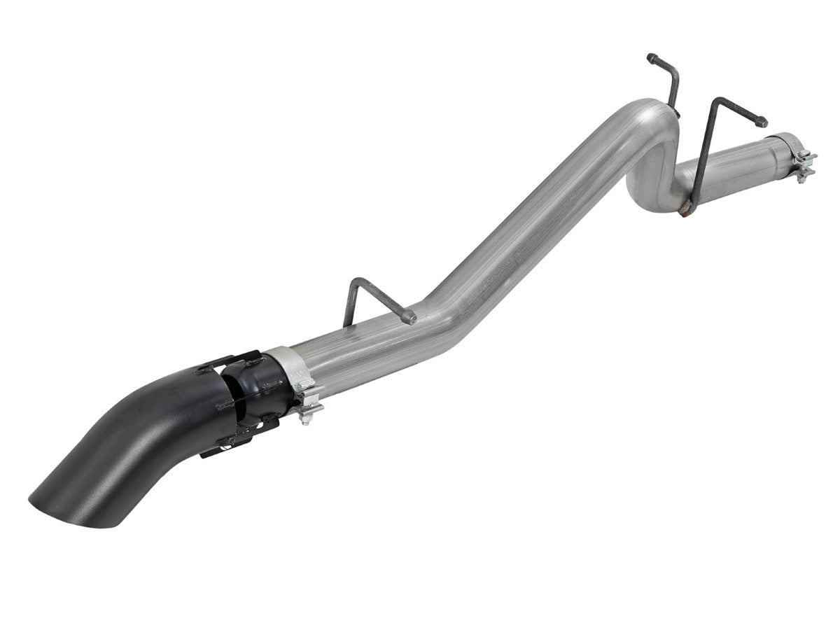 aFe 49-44100-B Large Bore-HD 3 IN 409 Stainless Steel Hi-Tuck DPF-Back Exhaust System