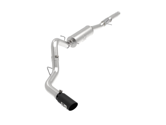 aFe 49-44116-P aFe Apollo GT Series 4in 409SS Cat Back Exh System Polished Tip 14-18GM Silverado 1500 V8-6.2L