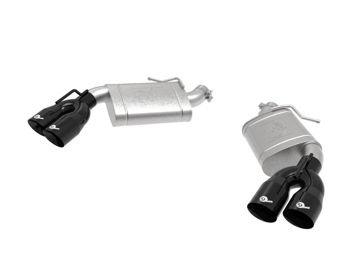 aFe 49-44119-B MACH Force-Xp 3 IN 409 Stainless Steel Axle-Back Exhaust System w/Mufflers