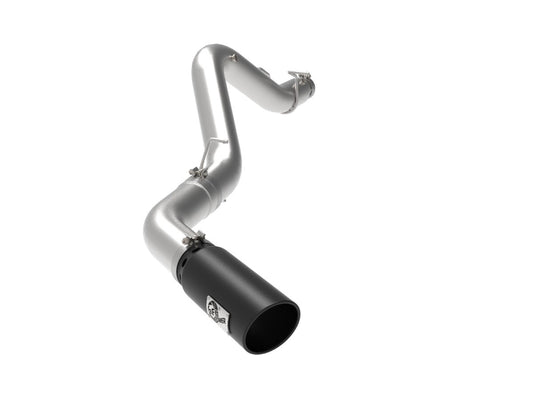 aFe 49-44125-B Large Bore-HD 5 IN 409 Stainless Steel DPF-Back Exhaust System