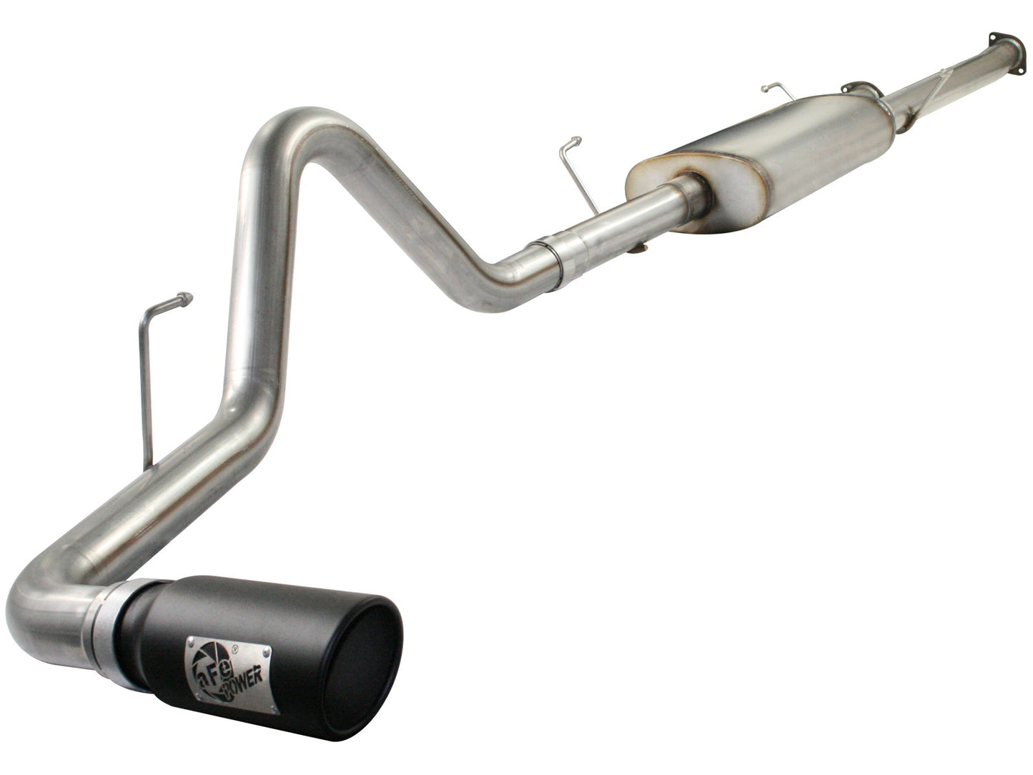 aFe 49-46008 aFe MACHForce XP Exhausts Cat-Back SS-409 EXH CB Toyota Tundra 10-11 V8-5.7L 145.7 WB (pol tip)