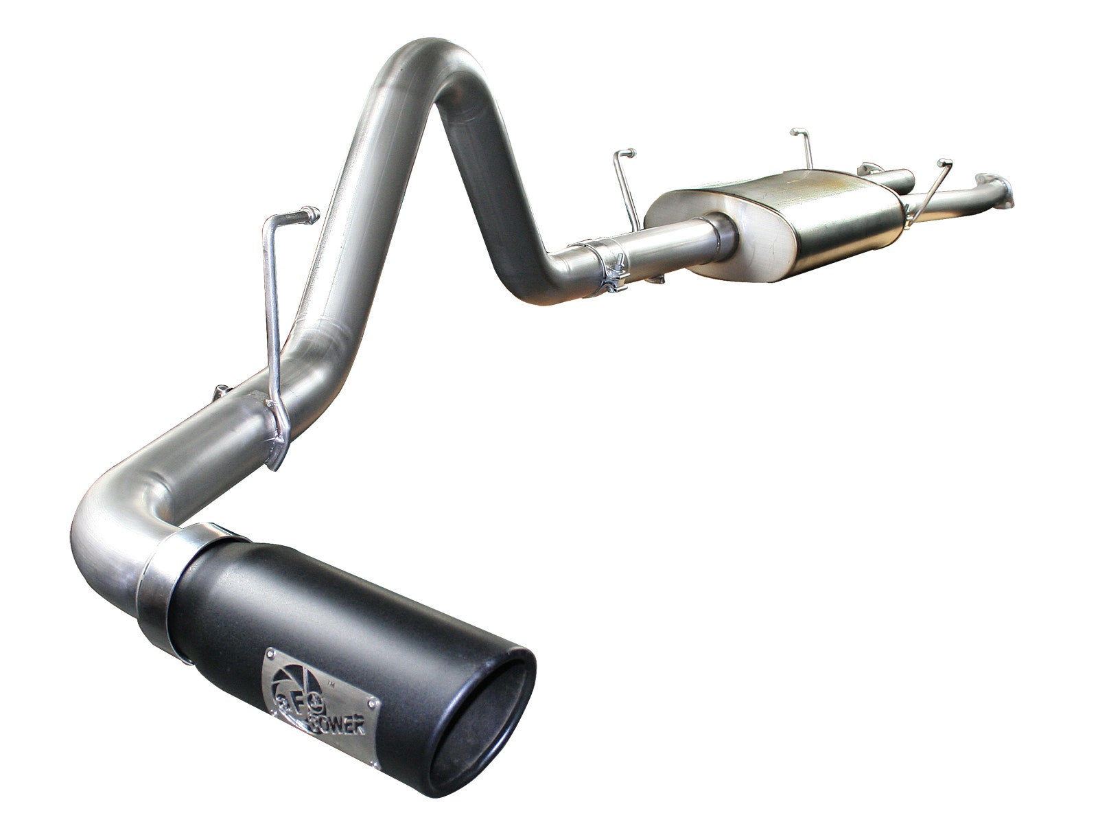 aFe 49-46009-B MACH Force-Xp 2-1/2 IN to 3 IN 409 Stainless Steel Cat-Back Exhaust System
