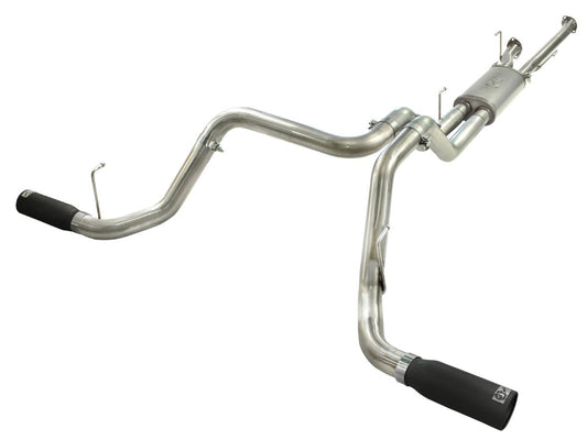 aFe 49-46014-B MACH Force-Xp 2-1/2 IN to 3 IN 409 Stainless Steel Cat-Back Exhaust System