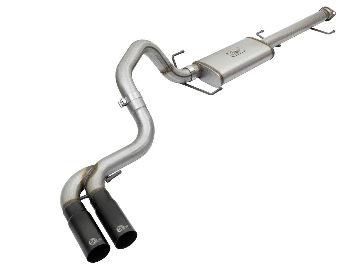 aFe 49-46030-B Rebel Series 3 IN Stainless Steel Cat-Back Exhaust System