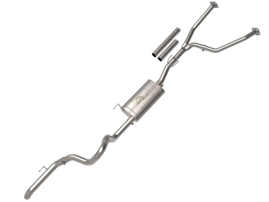 aFe 49-46062 Apollo GT Series Hi-Tuck 2-1/2 IN to 3 IN 409 Stainless Steel Cat-Back Exhaust System