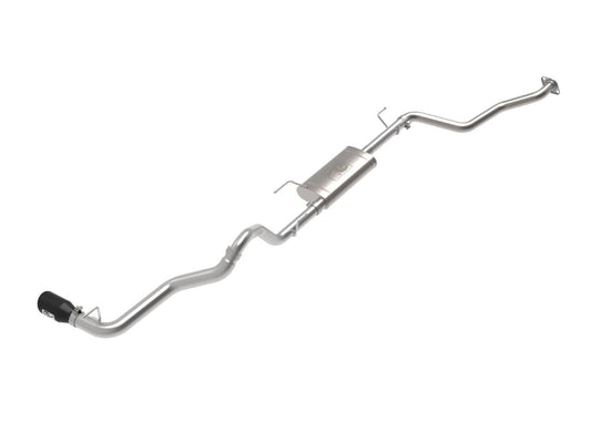 aFe 49-46071-B Apollo GT Series 2-1/2 IN to 3 IN 409 Stainless Steel Cat-Back Exhaust System w/ Black Tip